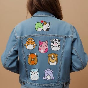 Squishmallow embroidery patches