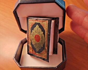 Quran Miniature Small Arabic Islam Colorful Koran Kareem Protection Collectible