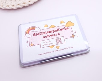 Stoffstempelkissen | Stofffarbe 11x7cm