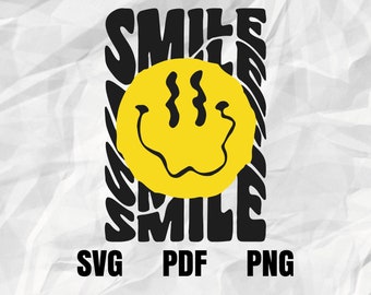 Coeur oeil sourire visage SVG, fichier Svg visage sourire, Svg visage heureux, sourire visage coeur Svg, sourire visage Png, sourire Svg, Clipart, fichier coupe Cricut