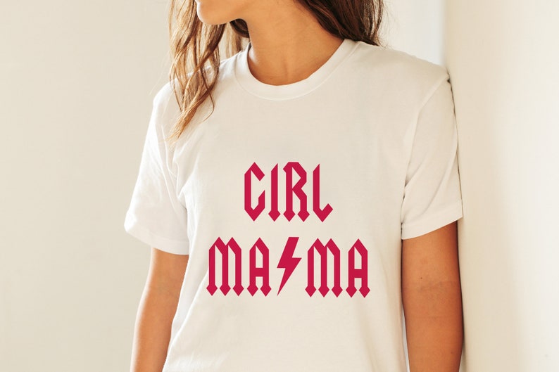 Fille maman Svg, Svg maman, fête des Mères, fille maman Png, fille maman couper fichier, Svg mère, dessins Svg, fille maman png image 4