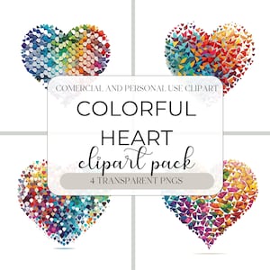 Acuarela San Valentín, imágenes prediseñadas de San Valentín, imágenes prediseñadas de corazón colorido, PNG de San Valentín, imágenes prediseñadas del día de San Valentín, corazón colorido, imágenes prediseñadas de corazón