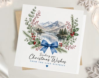 Lake District Christmas Card