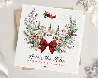 Christmas Across the Miles Card