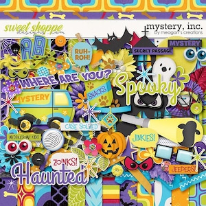 Mystery Inc. Digital Scrapbooking Kit