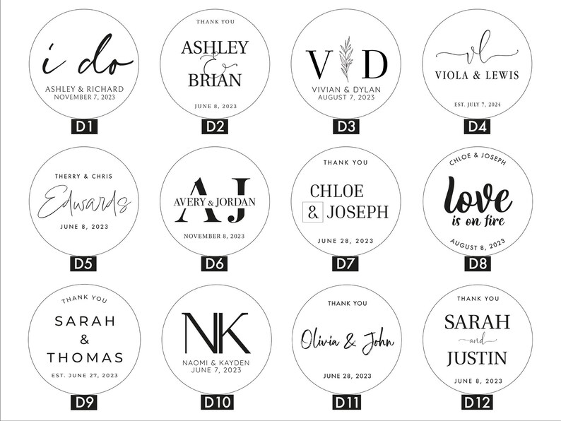 Personalized Favor Candles Vanilla, Bridal Shower Candles, Bulk Candles