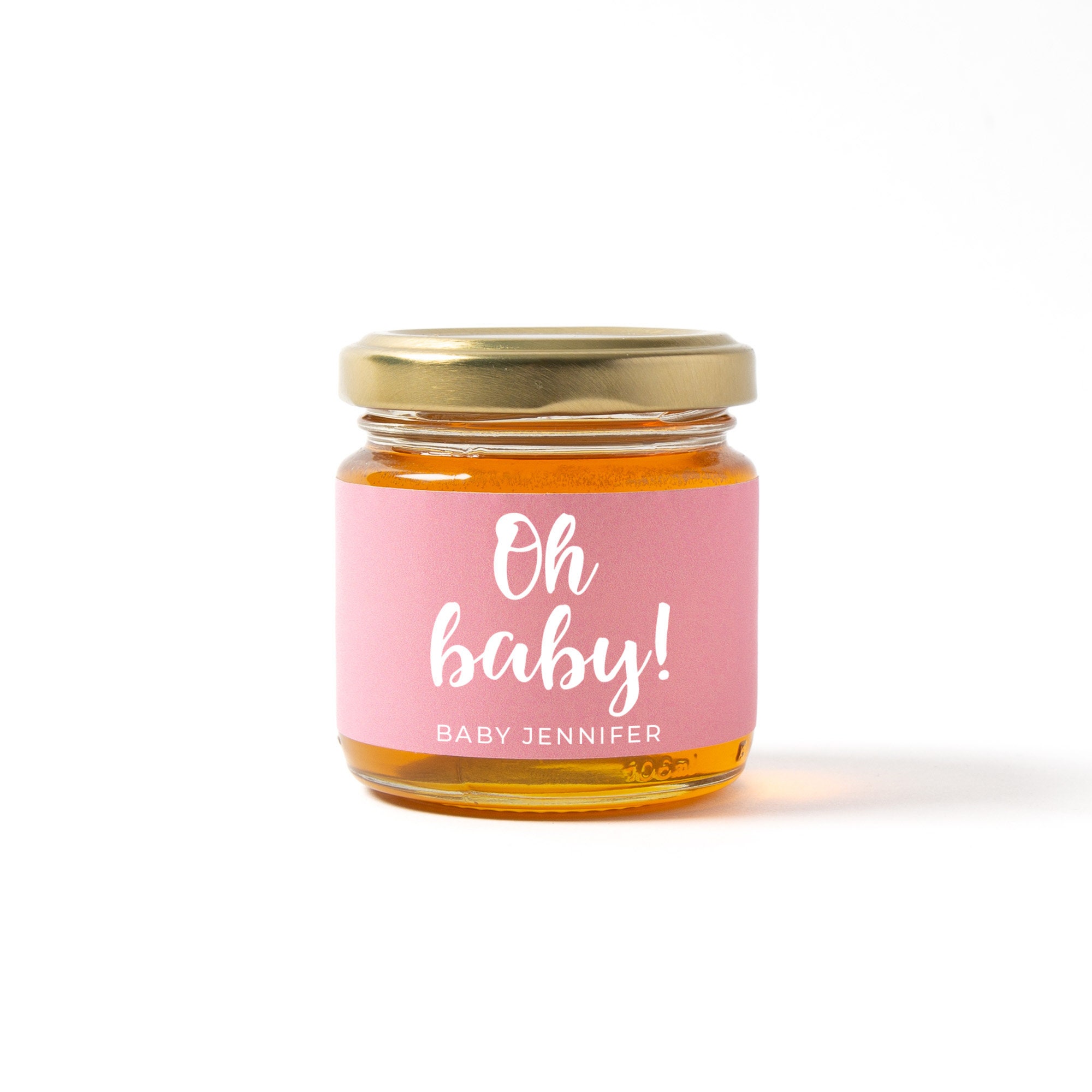 Personalized Baby Shower Honey Jar Favors Bulk Baby Shower Etsy