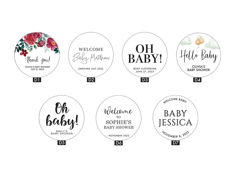 Baby Shower Candle Favors Baby Shower Candle Favors