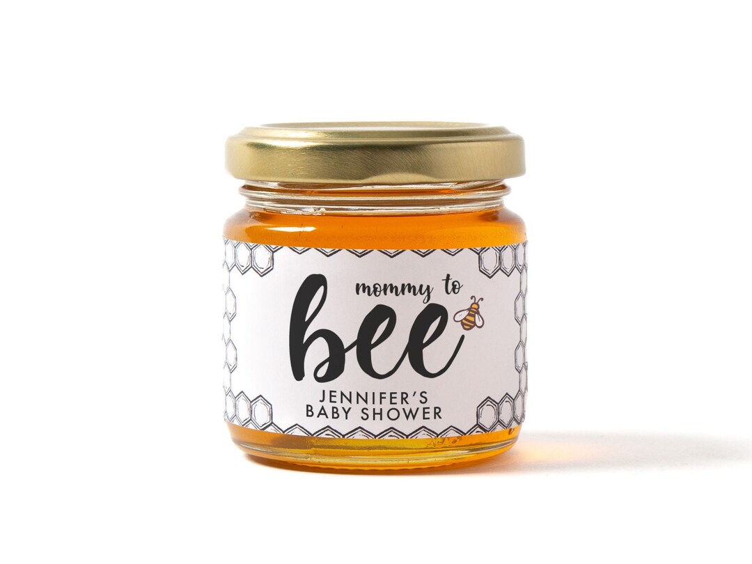 Bee Party Favors, Honey Jar Baby Shower Favors, Mommy to Bee Baby