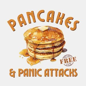 Crêpes et attaques de panique PNG : design rétro pour la santé mentale (téléchargement numérique)