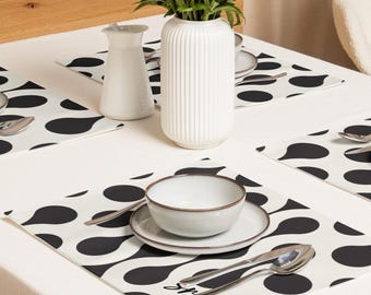 Groovy Curves Tischset 4-er Set, Esstisch Dekor, Society Rag