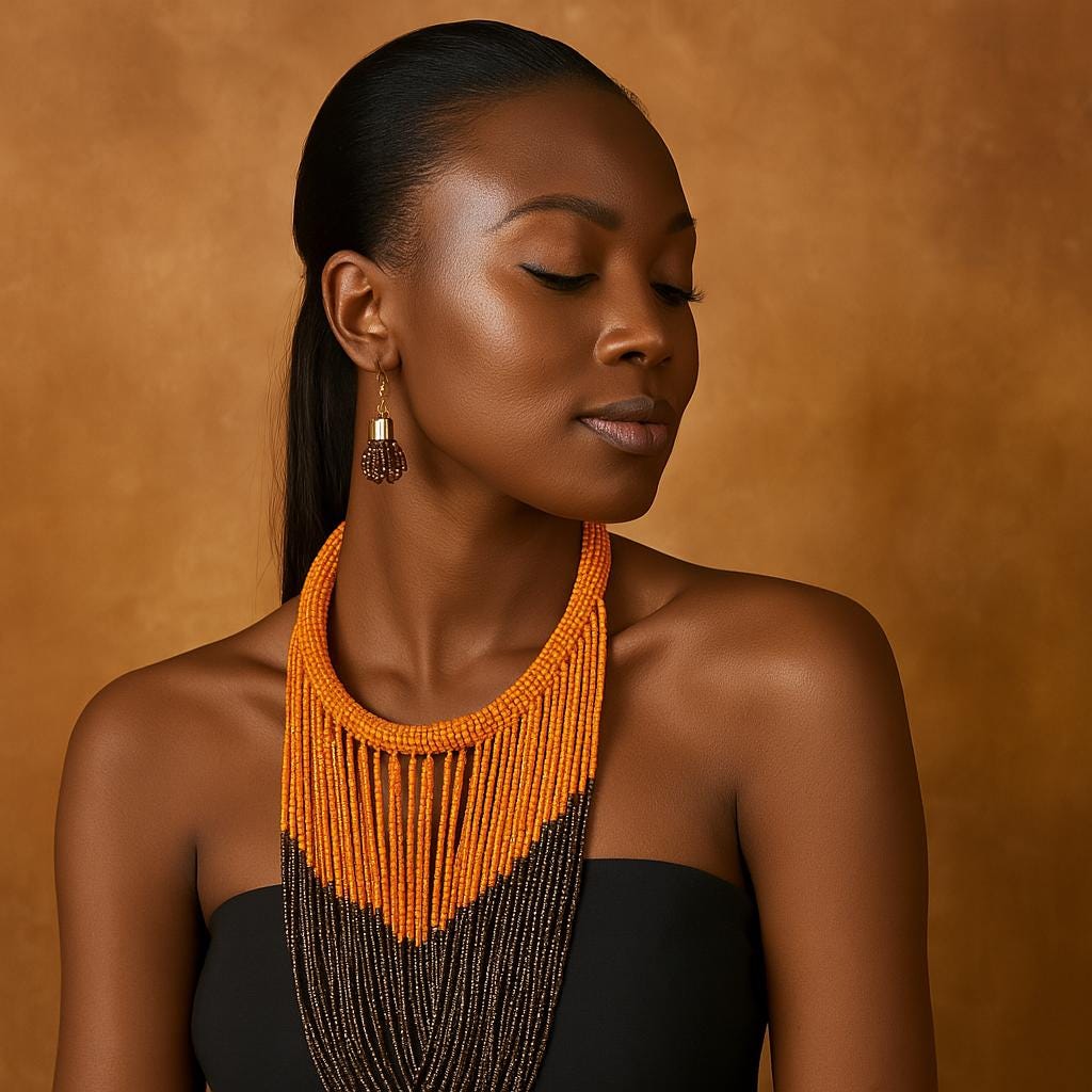 Maasai necklace - Etsy 日本