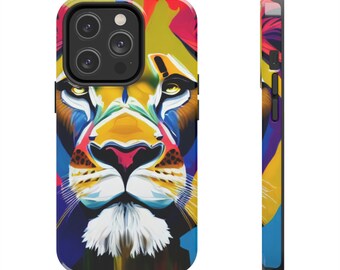 Custodia antiurto per iPhone con protezione robusta, custodia resistente in stile Case Mate per uomini, donne e adolescenti, idea regalo robusta per iPhone.