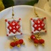 see more listings in the Boucles d'oreilles carreaux section