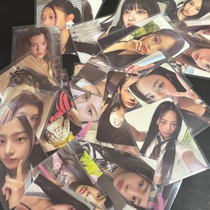 Officiel : NJZ Newjeans Minji Hanni Danielle Haerin Hyein Cartes photo