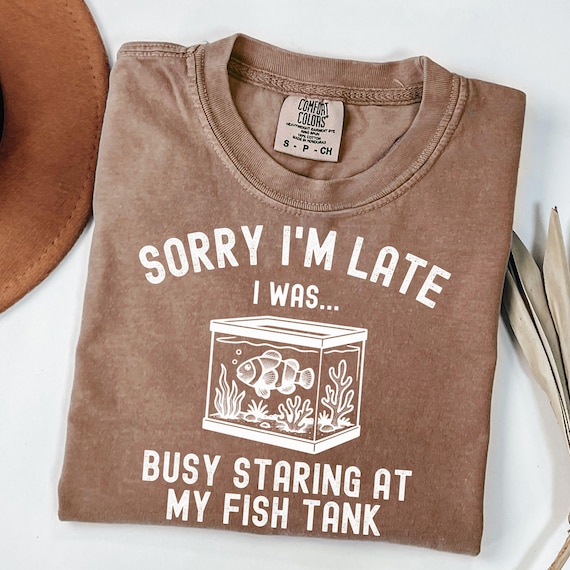 Funny Fish Shirt, Fish Lover Gift, Saltwater Fish Shirt, Ocean Lover Shirt, Fish Tank Gift, Aquarist Gift, clownfish tee, Aquarium Lover tee
