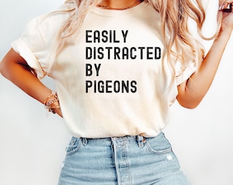 Pigeon Shirt, Bird Lover Tee, Urban Birdwatcher Gift, Cool Pigeon Shirt, Funny Bird Shirt, Pigeon Lover Gift, Birding Tee, Bird watching Tee