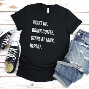 Funny Reef Tank Shirt Saltwater Aquarium Coffee And Corals Funny Reef Tank Shirt Saltwater Aquarium Coffee And Corals