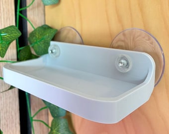multi-use reptile feeding ledge/ water and bathing dish