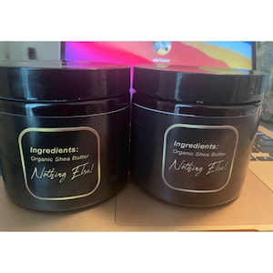 ORGANIC SHIA BUTTER - Black Shea Butter, Shea Butter 16oz, African Shea Butter, Organic Butter Raw, Shea Butter Unrefined, Ghana Shea Butter