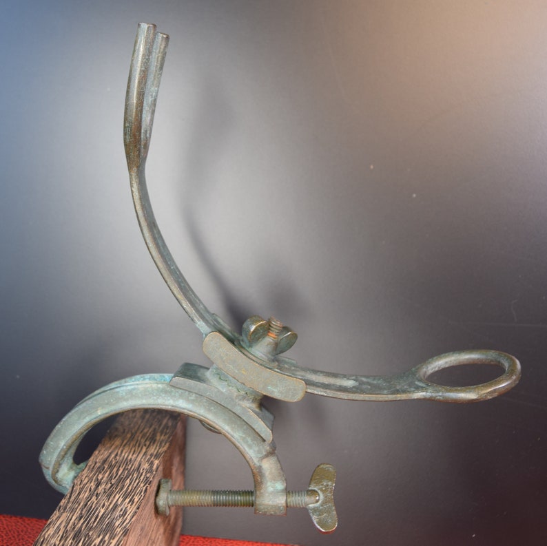 Antique Solid Bronze Fishing Rod Holders for Boat Etc. Etsy Canada