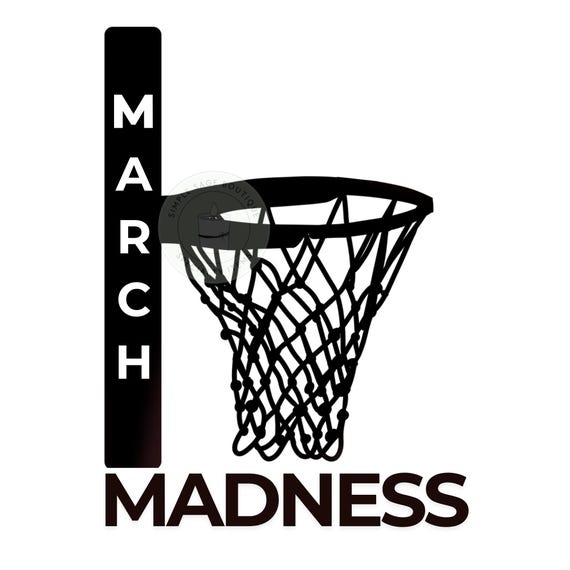 March Madness SVG, Basketball SVG, Basketball Net SVG, Sports Svg, Popular Png, Svg Files for Cricut, Sublimation Designs Downloads
