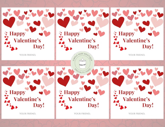 Valentine's Day Heart Design: PNG SVG Digital Download