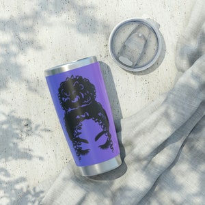Tumbler 20 oz - BPA Free, double walled, insulated and sleek design tumbler - It’s My Time - Gift for Her