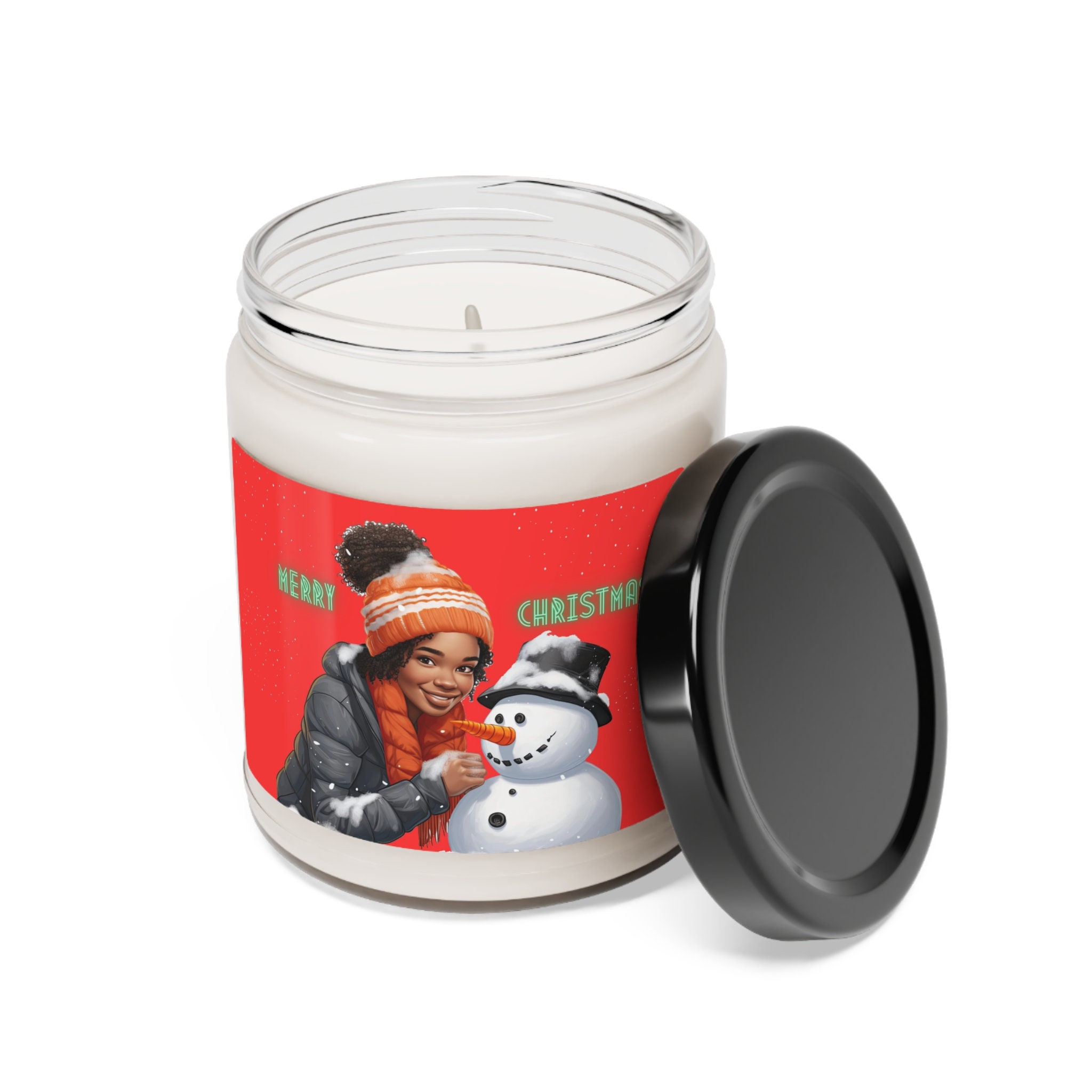 Scented Candle Hand-poured Merry Christmas Candle - African