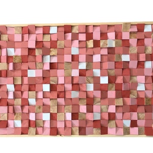Tableau en bois, decoração murale