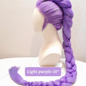 Rumi-inspired Wig, Updo French Ponytail Wig, KPop Demon Hunters-inspired wig, Comic Con Wig, Halloween, Cosplay