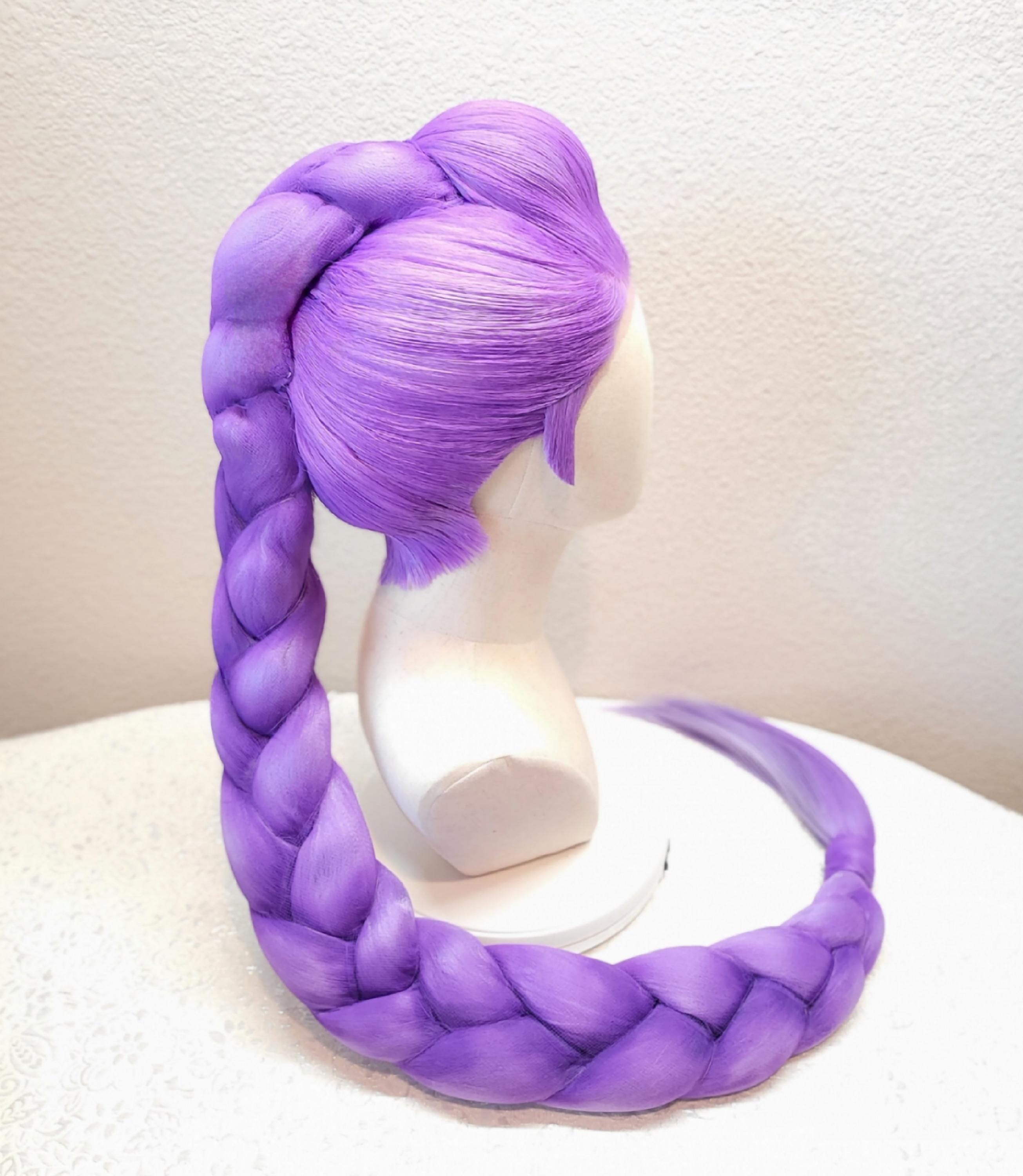 Kpop French Braid Helmet Wig - Etsy display picture 1