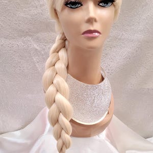 Blonde Doll Wig 1, French Braid Wig, Doll cosplay wig, Doll Wig, Doll-inspired, Wigs Popular Dolls, Fashion Doll, Comic Con, Halloween Wig