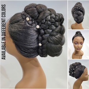 Alice, Classic Mohawk Updo Lace Front Wig, Custom Wig, Church Wig, Cosplay Wig, Prom, Wedding, Party Wig, Mother&#39;s Day