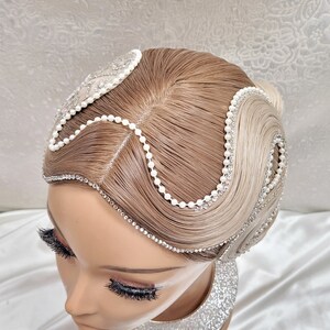 Valencia Party Wig Ballroom Dance Wig Sports Dance Wig Etsy