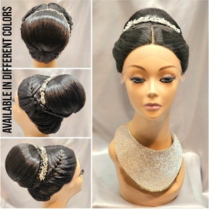 Yara, Top Updo Lace Front Wig, Styled Wigs, Prom, Wedding, Party Luxury Wig, Everyday Wig, Alopecia, Chemo