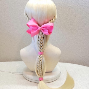 Blonde Doll Wig 3, Fishtail Braid Ponytail Wig, Doll Wig, Doll-inspired, Wigs Popular Dolls, Fashion Doll, Comic Con Wig, Halloween, Cosplay