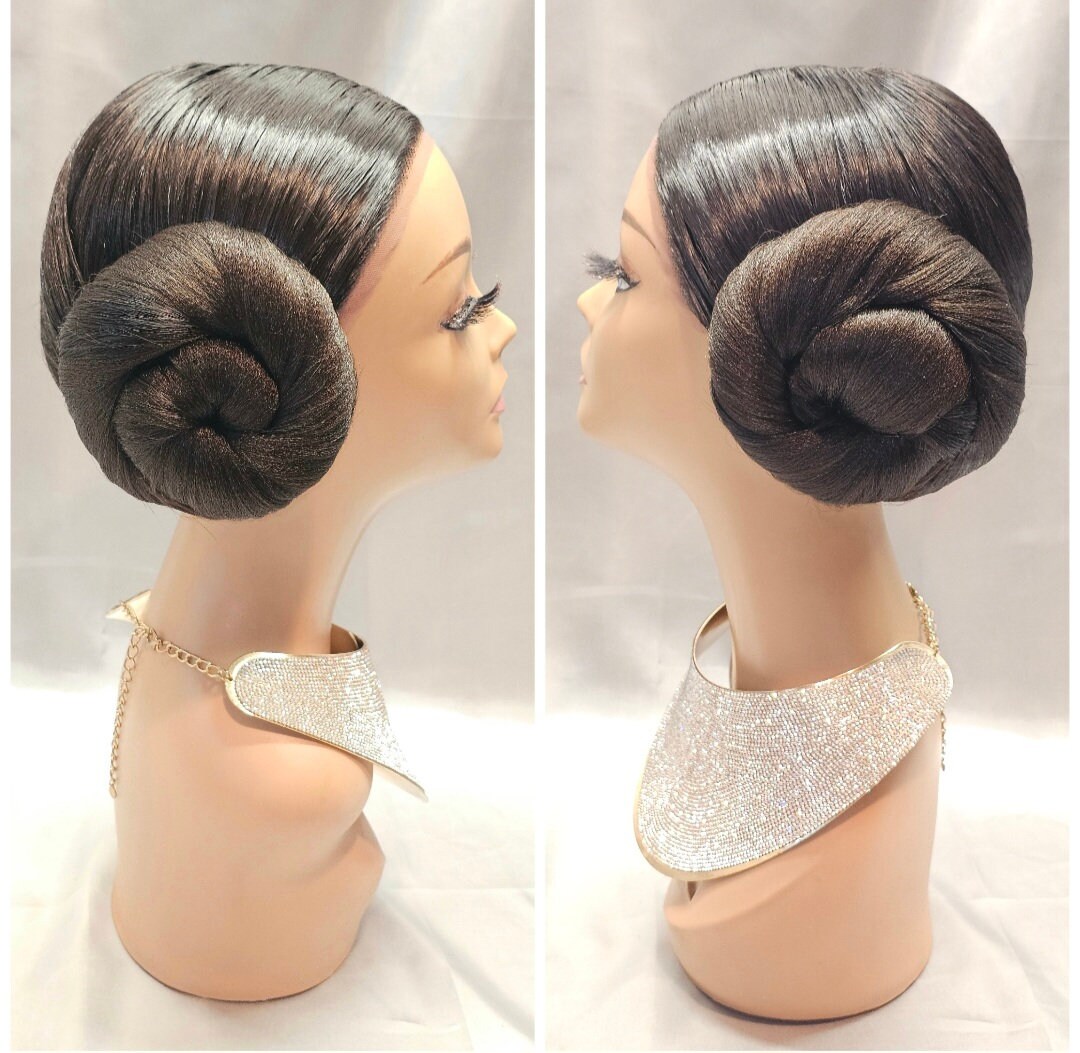 Princess leia wig discount