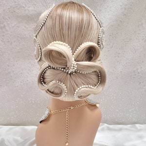 Valencia Party Wig Ballroom Dance Wig Sports Dance Wig Etsy