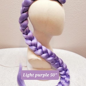 Rumi French Braid Ponytail, Kid&#39;s Ponytail, Adult Ponytail, French Braid KPop Demon Hunters-inspired, Comic Con, Halloween, Cosplay