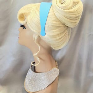Cinderella-Inspired Wig, Blonde Fairy Tale Wig, Royal Ballroom Wig, Blonde Fairy Tale, Enchanted Princess Wig, Glass Slipper Princess Wig