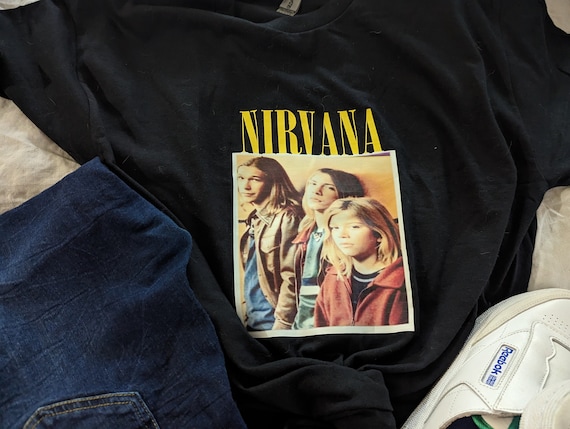 NIRVANA STICKER – Crossed Heart Clothing