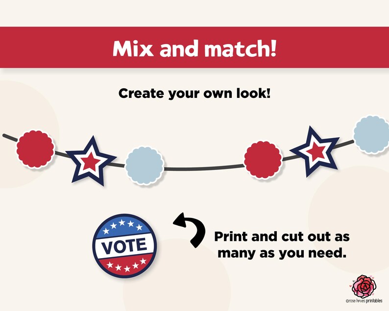 VOTE Themed Bulletin Board Kit, Civic Engagement Classroom Decor ...