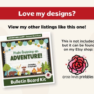 Library Bulletin Board Border Set, Book Bulletin Border, Printable ...