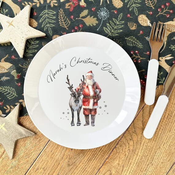 Children christmas plate 2025