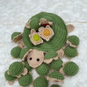 The ORIGINAL Turtle memory game *PATTERN* English pdf ORIGINAL stitched by shari pattern.