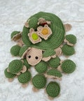 The ORIGINAL Turtle memory game *PATTERN* English pdf ORIGINAL stitched by shari pattern. product logo