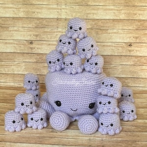 Mama Octopus Memory pattern. No sewing! * PATTERN ONLY* Original StitchedbyShari Design