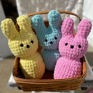 Crochet Marshmallow bunny *PATTERN PDF ONLY*