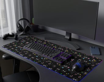 Soot Sprite LED Gaming Mouse Pad: Spirited Away Desk Mat